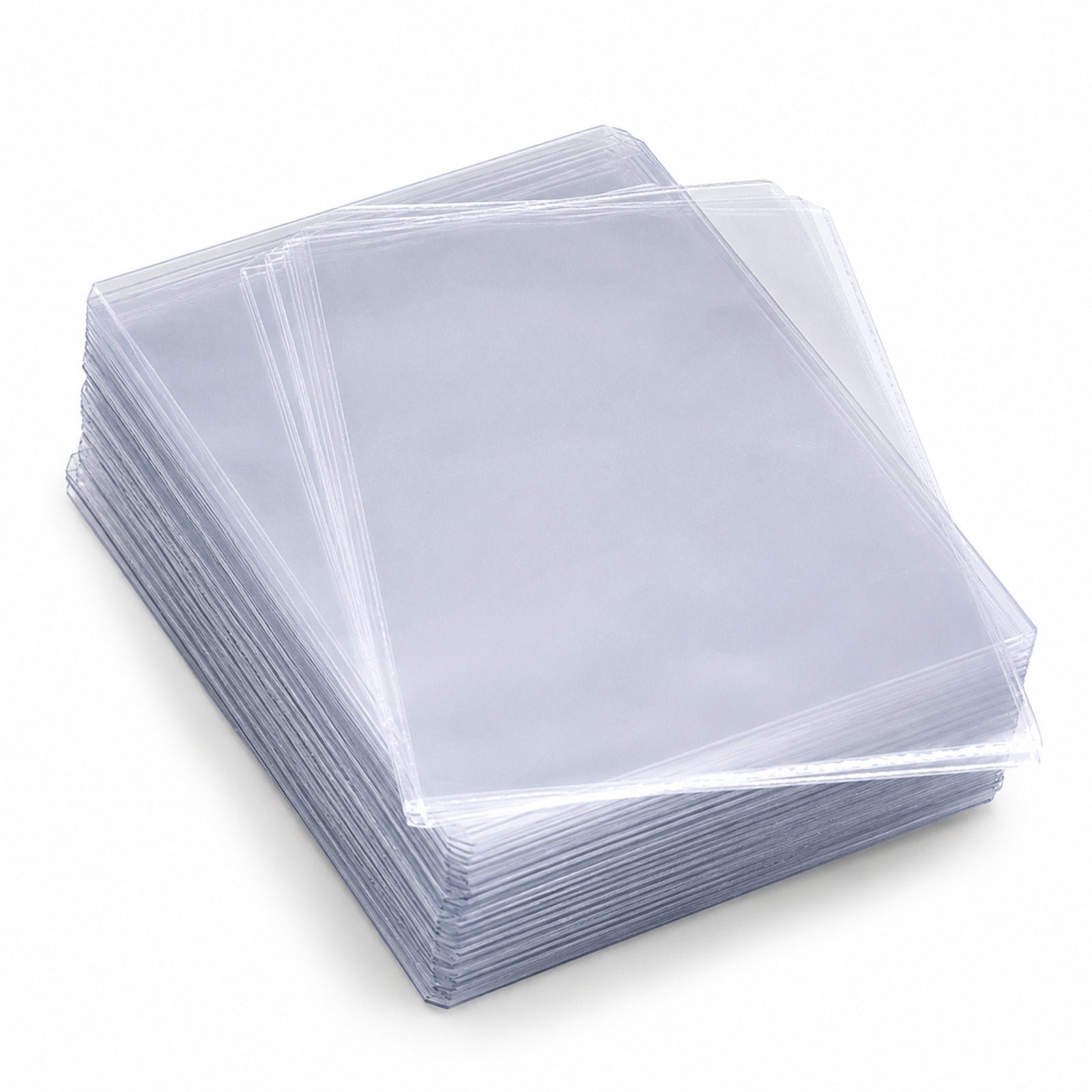 Clear Card Sleeves for Standard-Size Trading Cards, 66 x 91 mm, 100 Pack