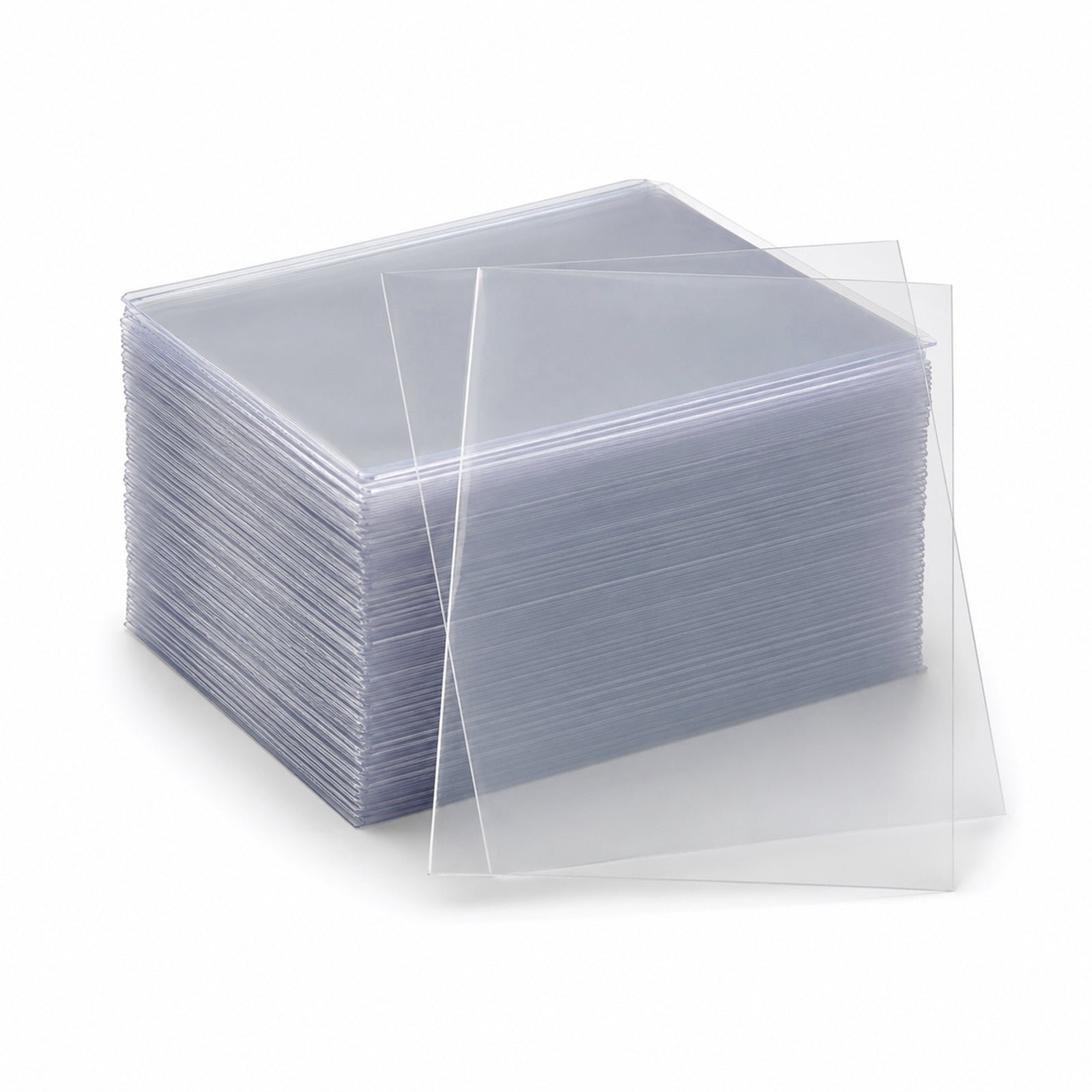 Clear Inner Card Sleeves for Double-Sleeving, 100 Pack