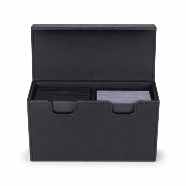 Double Card Deck Box with Two Compartments