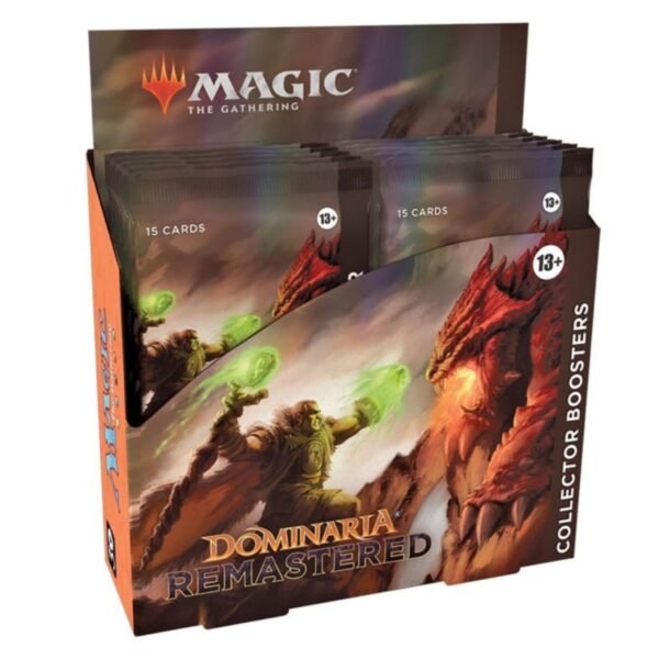 Magic: The Gathering – Dominaria Remastered Collector Booster Box (12 Collector Boosters)