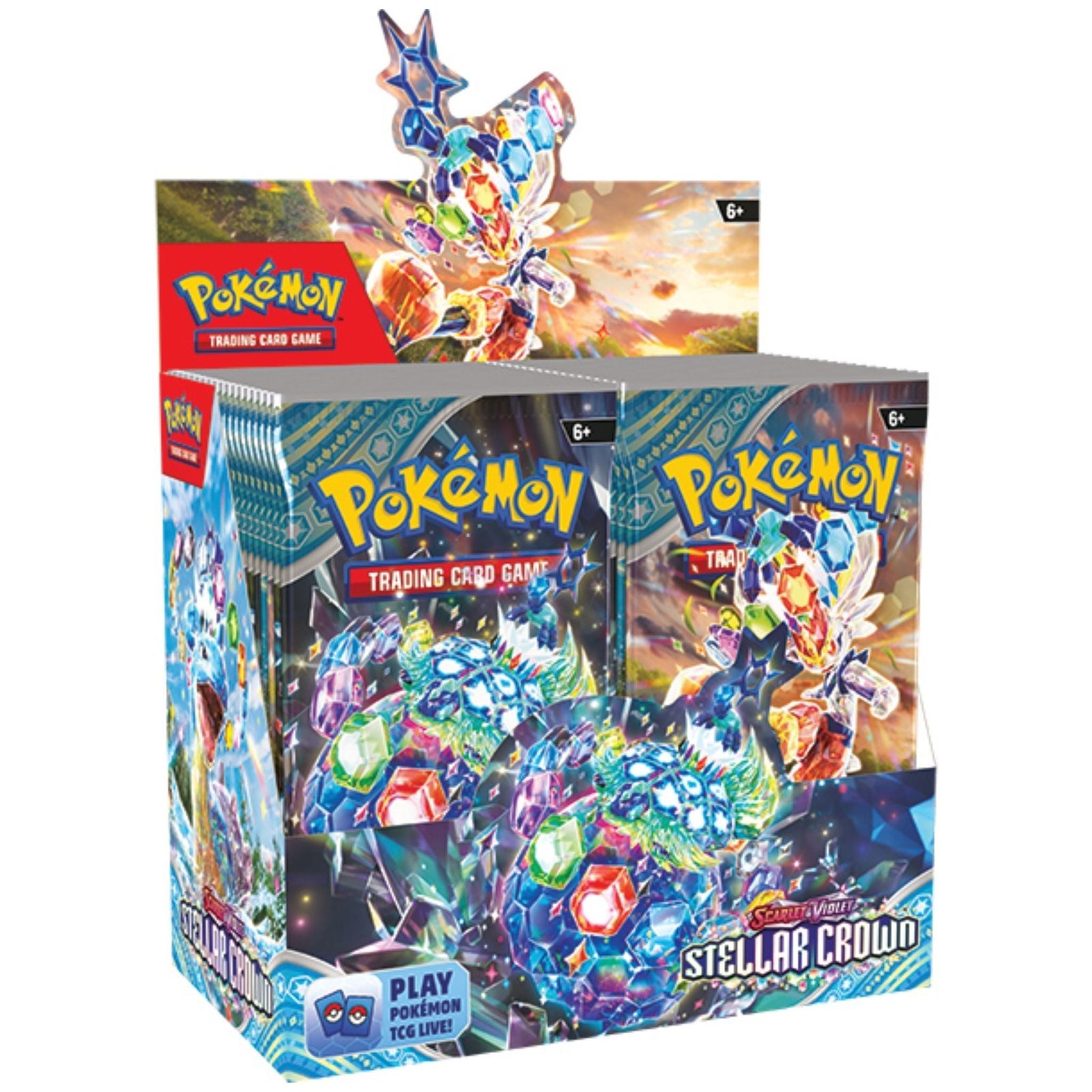 Pokémon TCG: Scarlet & Violet – Stellar Crown Booster Box (36 Packs)