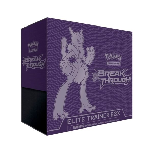Pokémon TCG: XY – BREAKthrough Elite Trainer Box (Mega Mewtwo X) (8 Packs)