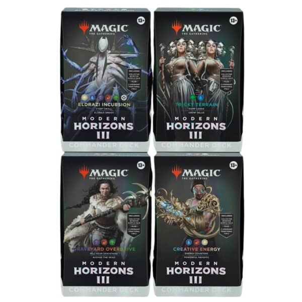 Magic: The Gathering – Modern Horizons 3 Commander Deck Set (4 Decks)